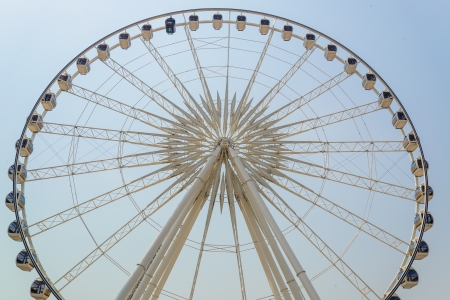 Big swing with the blue sky in bangkok province (Thailand)のeditorial素材