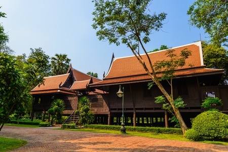 Beautiful building in Sanamchan Palace at Nakhon Pathom province (Thailand)のeditorial素材