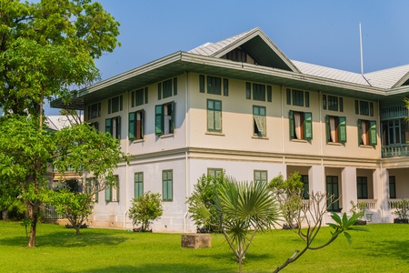 Beautiful building in Sanamchan Palace at Nakhon Pathom province (Thailand)のeditorial素材