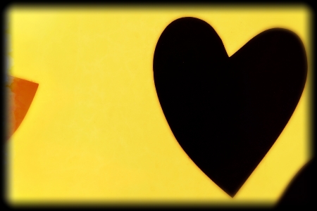 Heart wallpaperの写真素材