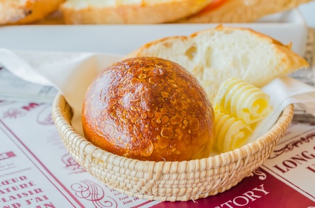 Bread&butter in the basket