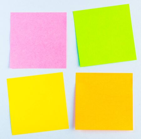 Colorful paper note