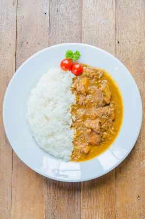 Curry riceの写真素材