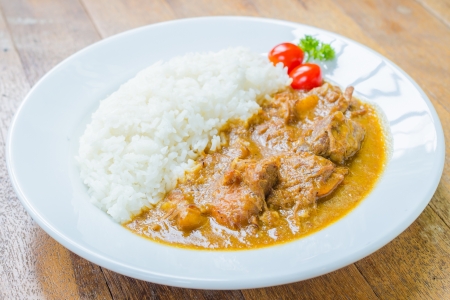 Curry riceの写真素材