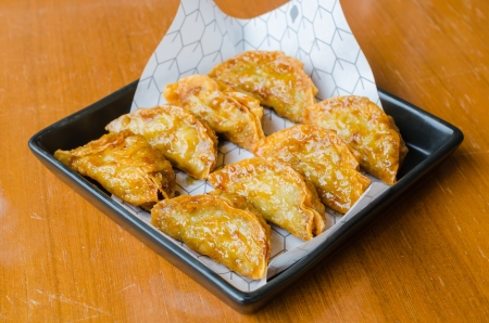 Fried Dumplingの写真素材