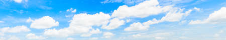 Panorama cloud and blueskyの写真素材
