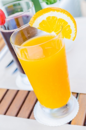 Orange juiceの写真素材