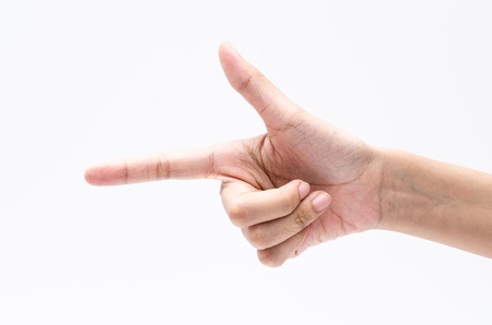 Hand actionの写真素材