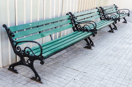 Benchの写真素材