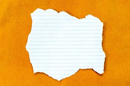 Old paper note (Process in old&dark style)の写真素材