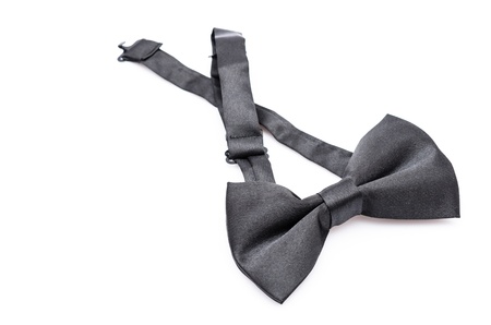 Tie on white backgroundの写真素材