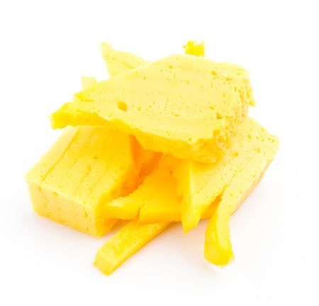 Sweet eggs on white backgroundの写真素材