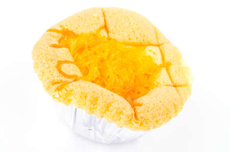 Cupcake gold sweet eggs yolk thread