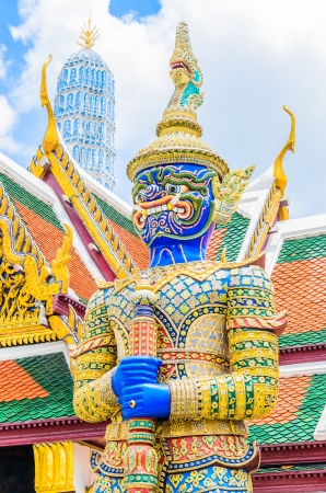 Architecture around emerald templeの写真素材