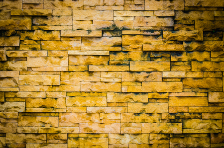 Abstract stone wall texture using backgroundの写真素材
