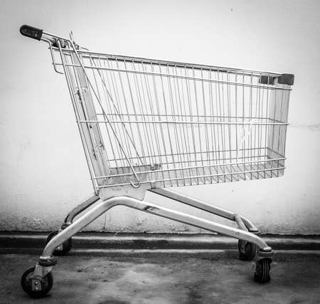 Shopping cartの写真素材