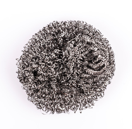 Wire on isolated white backgroundの写真素材