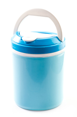 Bottle water on isolated white backgroundの写真素材