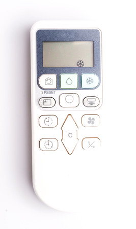 Remote on isolated white backgroundの写真素材
