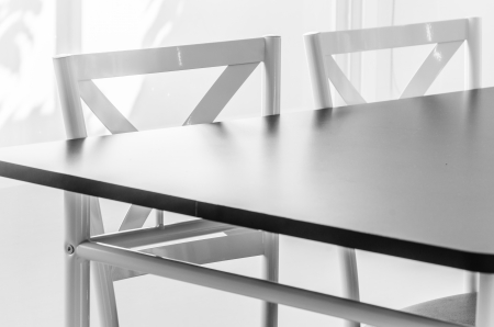 Table chair dining interiorの写真素材