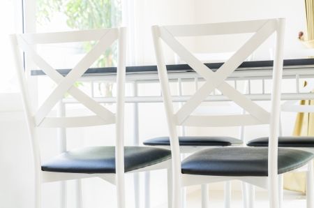 Table chair dining interiorの写真素材