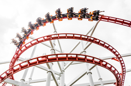 Roller coasterの写真素材