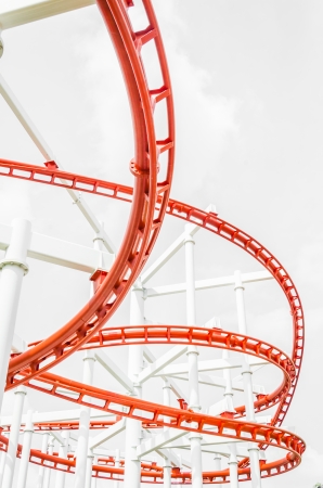 Roller coasterの写真素材