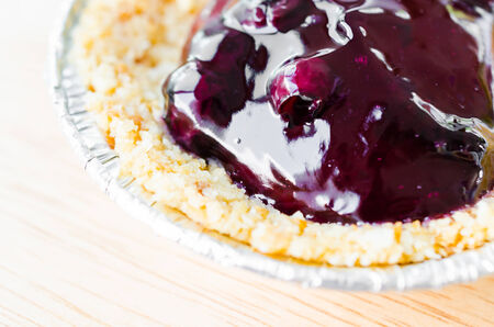Blueberry cheesecakeの写真素材