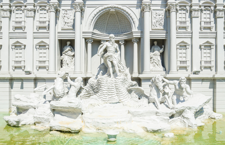 Trevi fountainの写真素材