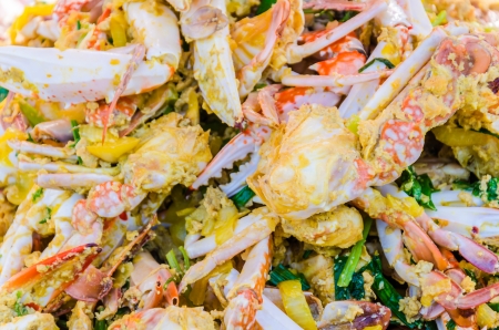 Curry crabの写真素材