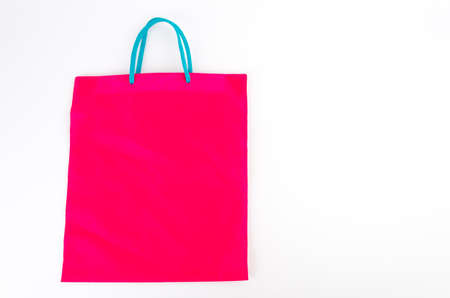 Color bag isolated on white backgroundの写真素材