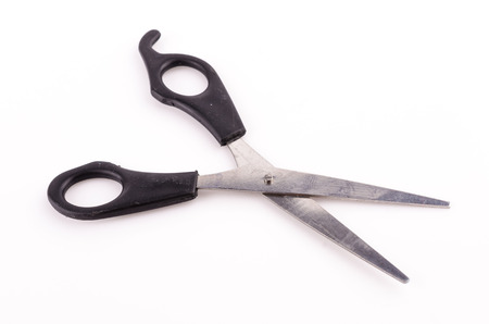 Scissor isolated on white の写真素材