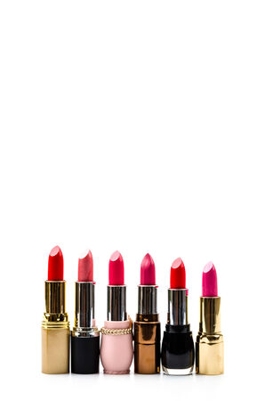 Lipstick isolated white backgroundの写真素材