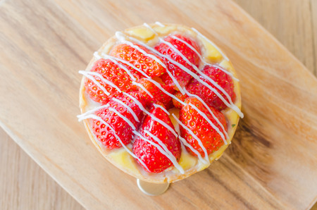 Strawberry tartの写真素材