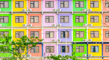 Colorful windows background