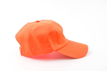 Baseball cap isolated white background