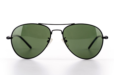 Sunglasses isolated white backgroundの写真素材