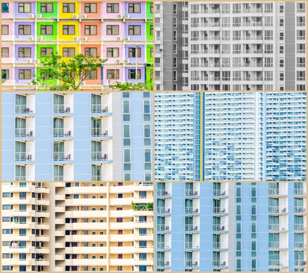 Building patternの写真素材