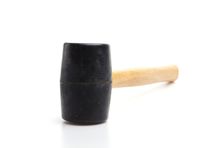 Hammer isolated white background