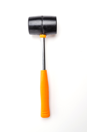 Hammer isolated white background