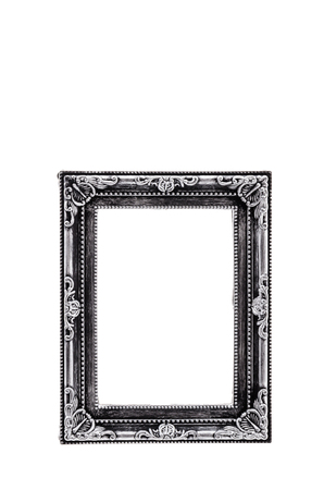 Frame isolated on whiteの写真素材