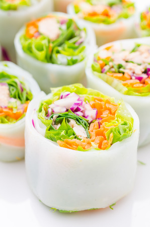 Spring rollsの写真素材