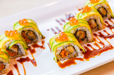 Sushi rollsの写真素材