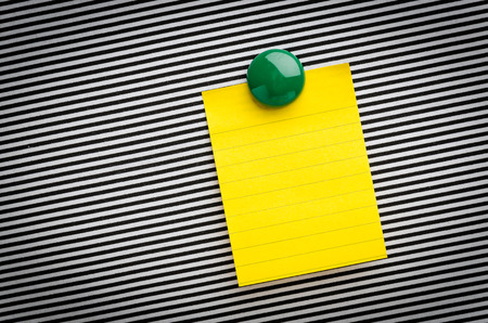 Magnet paper noteの写真素材