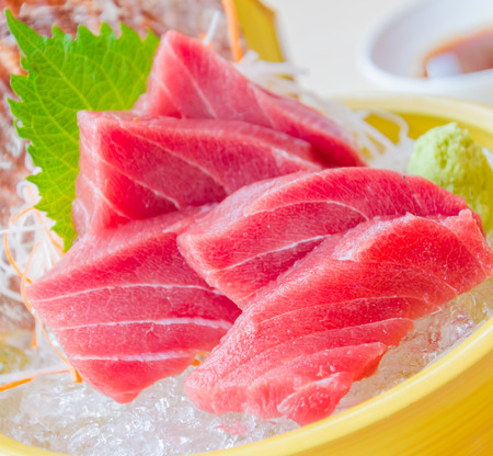 Tuna sashimiの写真素材