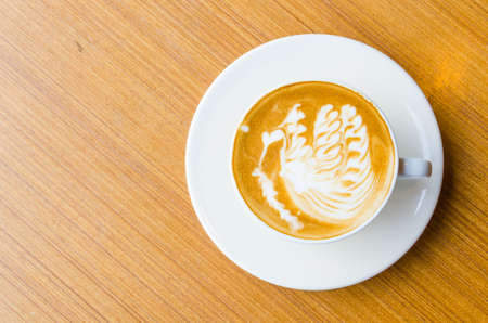 Latte coffeeの写真素材