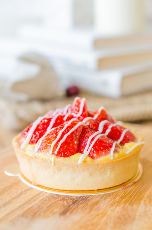 Strawberry tartの写真素材