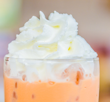 Ice thai teaの写真素材