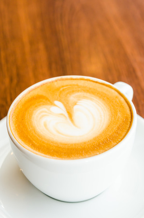 Latte coffeeの写真素材