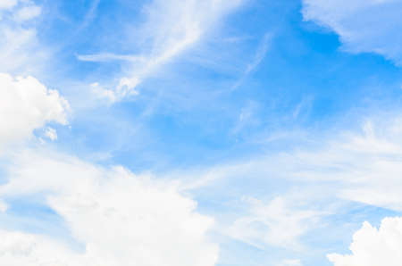 Cloud on blue sky